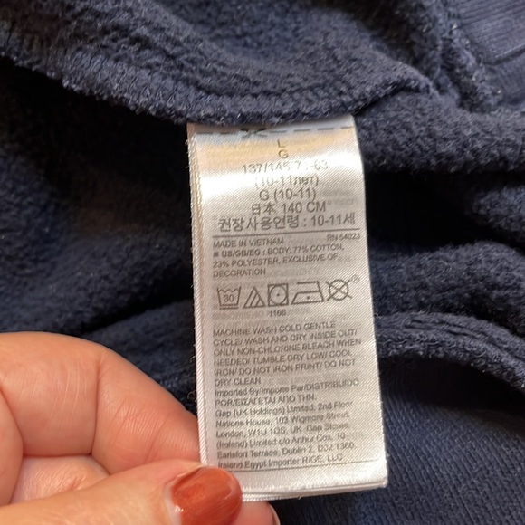 Gap National Geographic Grizzly Bear Crewneck Kids Sweatshirt Size L - Picture 9 of 9